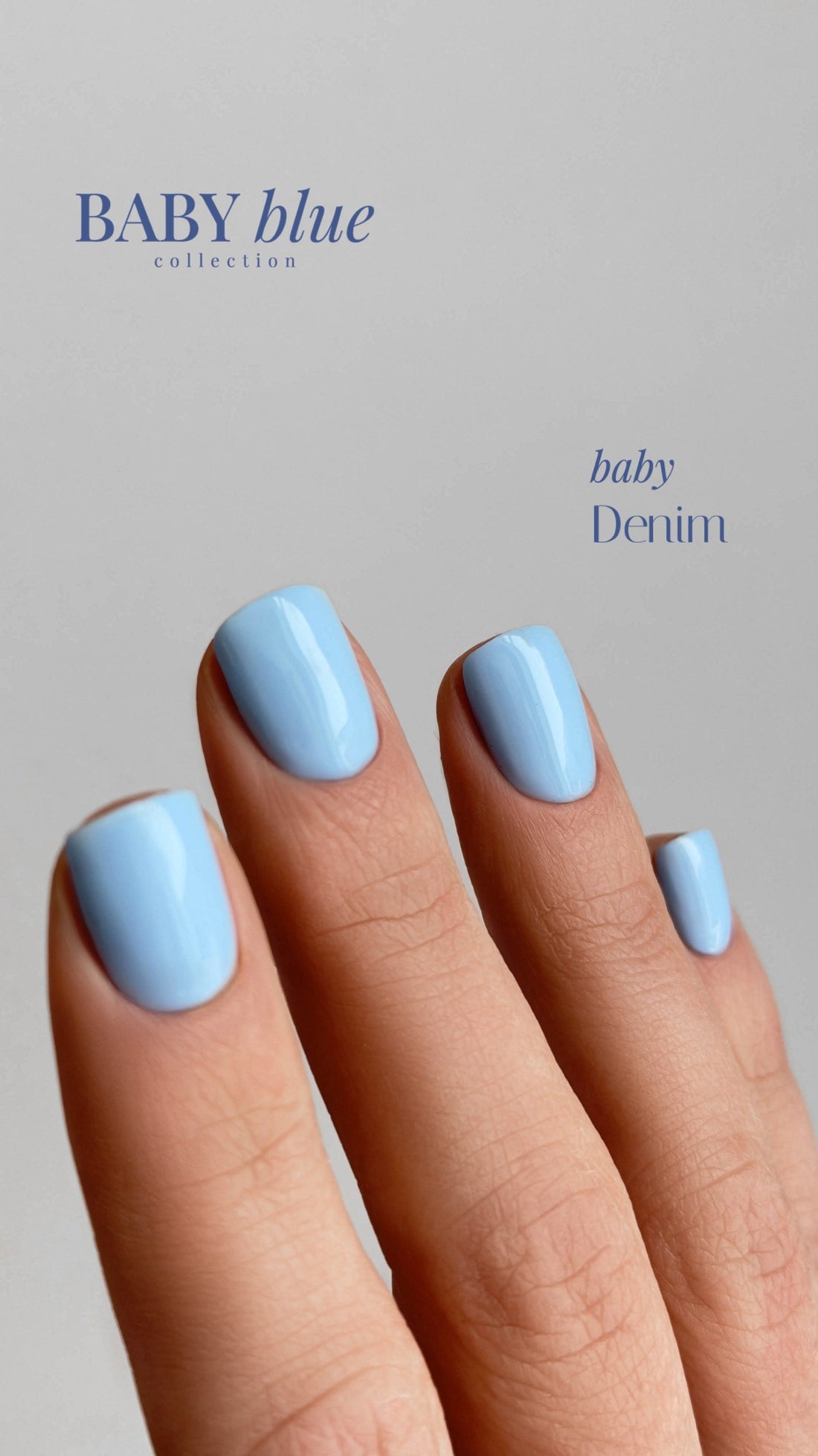 Gel Polish Baby Blue – Baby Denim – 10 ml