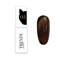 Cat’s Eye Doré – Color 02 – 8 ml — flacon et baton 02 lisibles