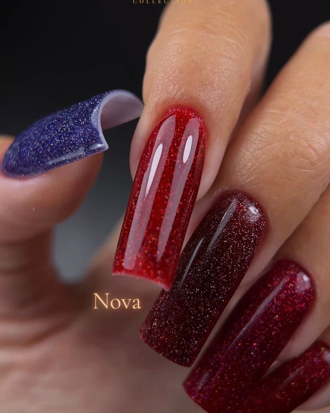 Nova – 8 ml — rendu sur ongle, coulée, macro