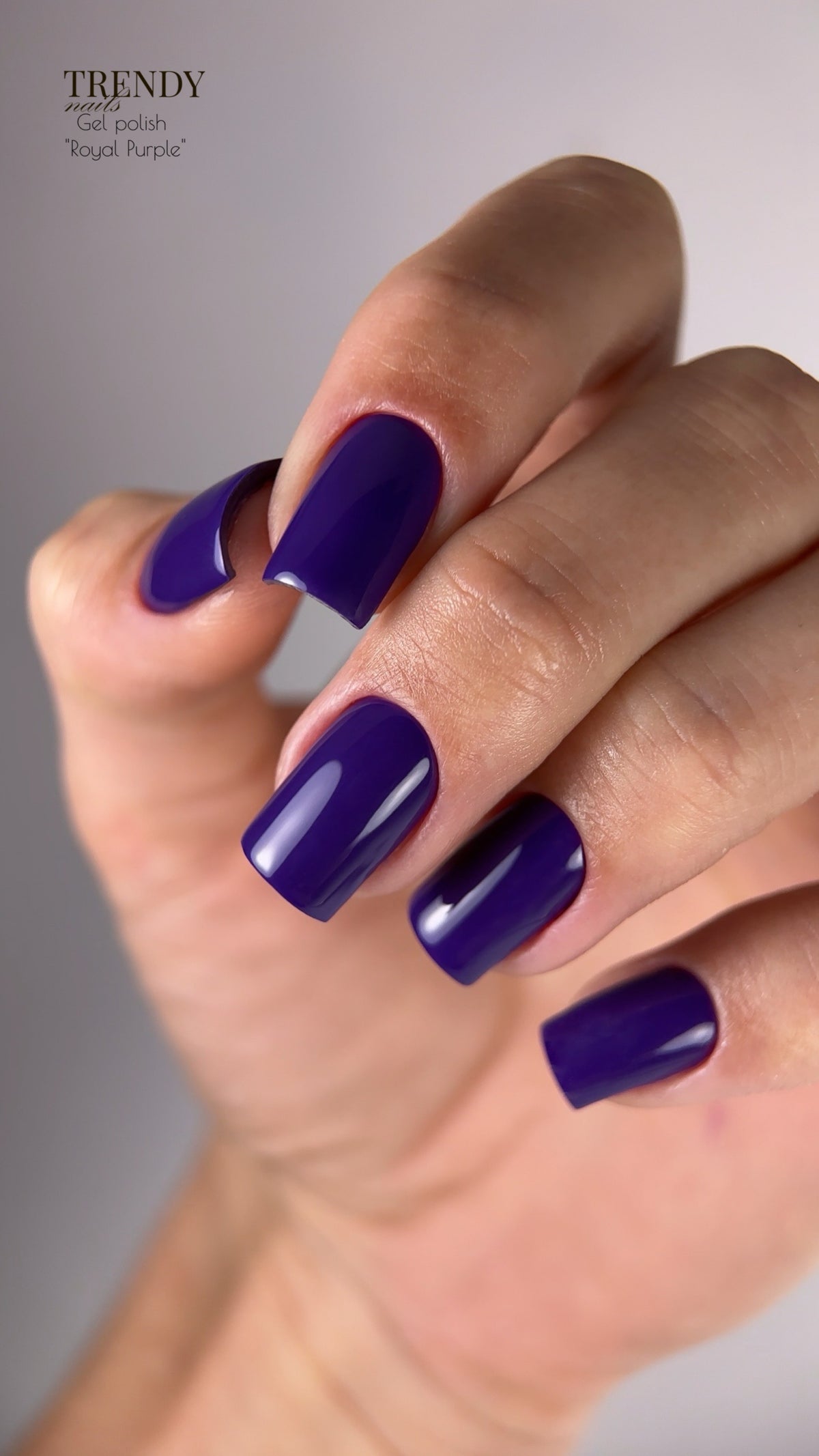 Royal Purple — collection Ultra Violet, Trendy Nails