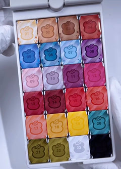 Painting Gel Crisania Neri, 24 couleurs, 48 g