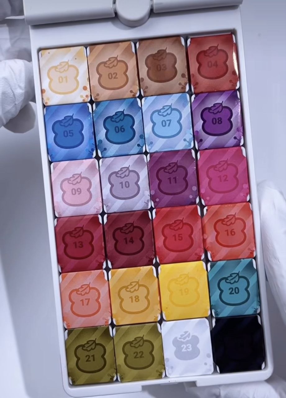 Painting Gel Crisania Neri, 24 couleurs, 48 g