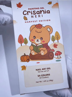 Painting Gel Crisania Neri, Harvest Edition, 24 couleurs, 48 g