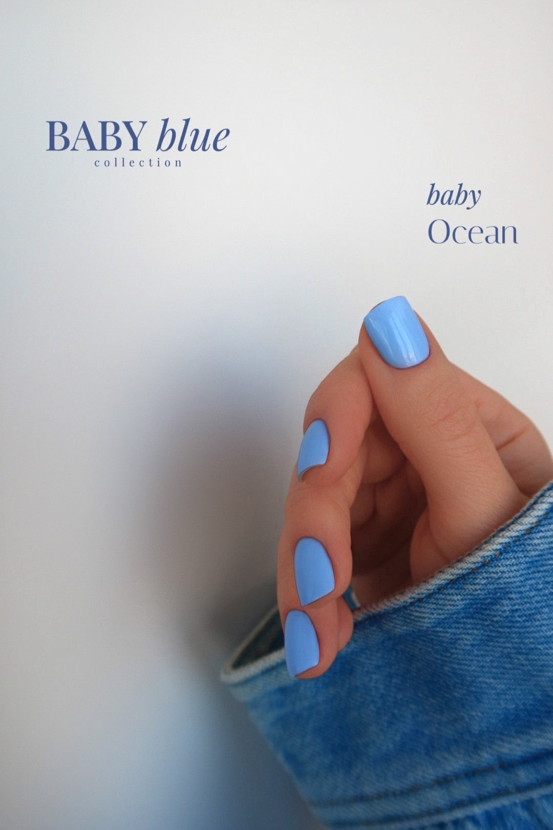 Gel Polish – Collection Baby Blue 10ml x5