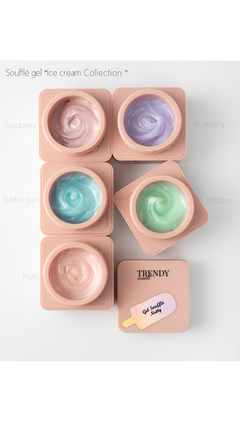 Souffle Gel Ice Cream – Bubble Gum – 15 ml – SANS TPO/HEMA