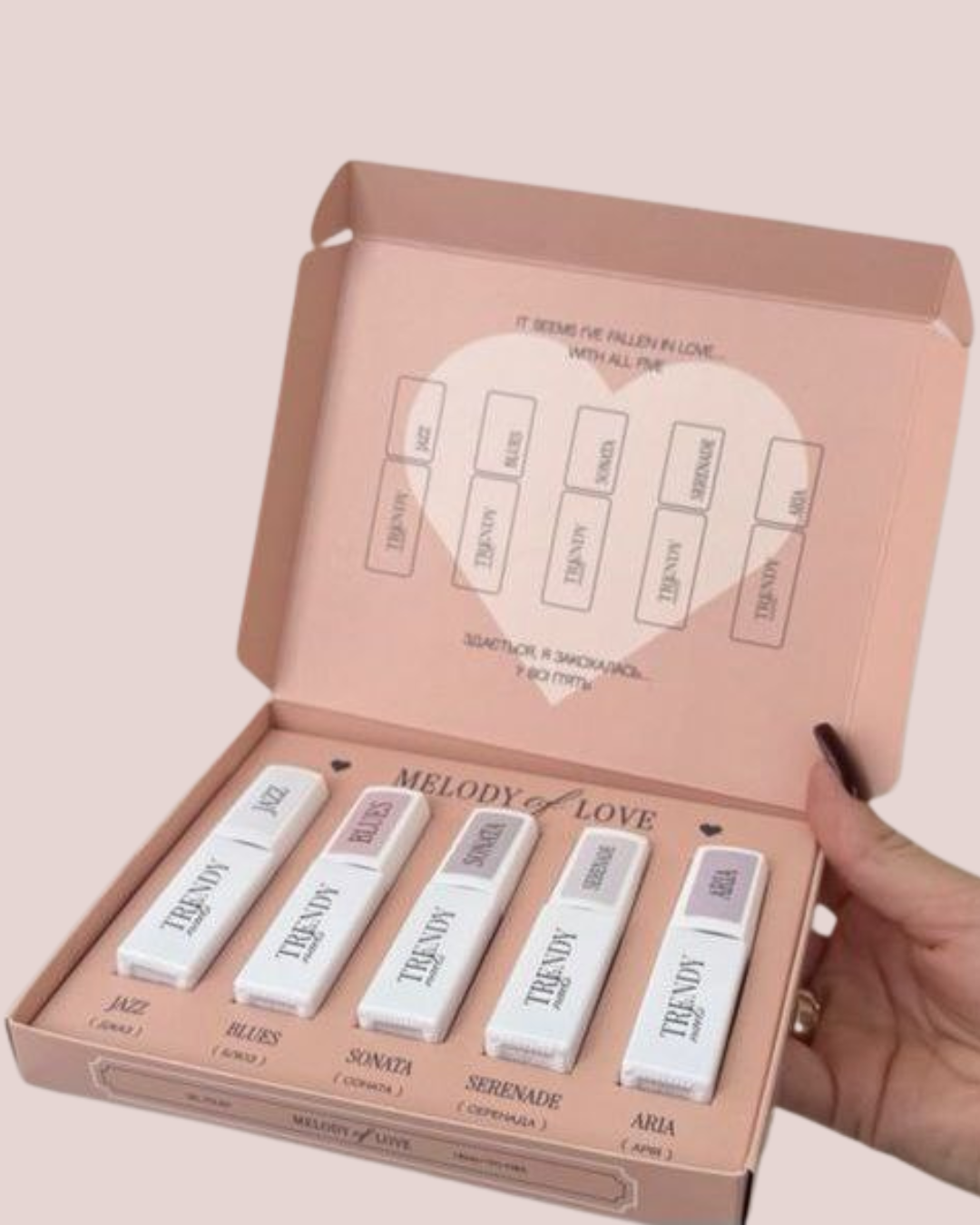 Collection MELODY & LOVE – 5 Gel Polish – 8 ML