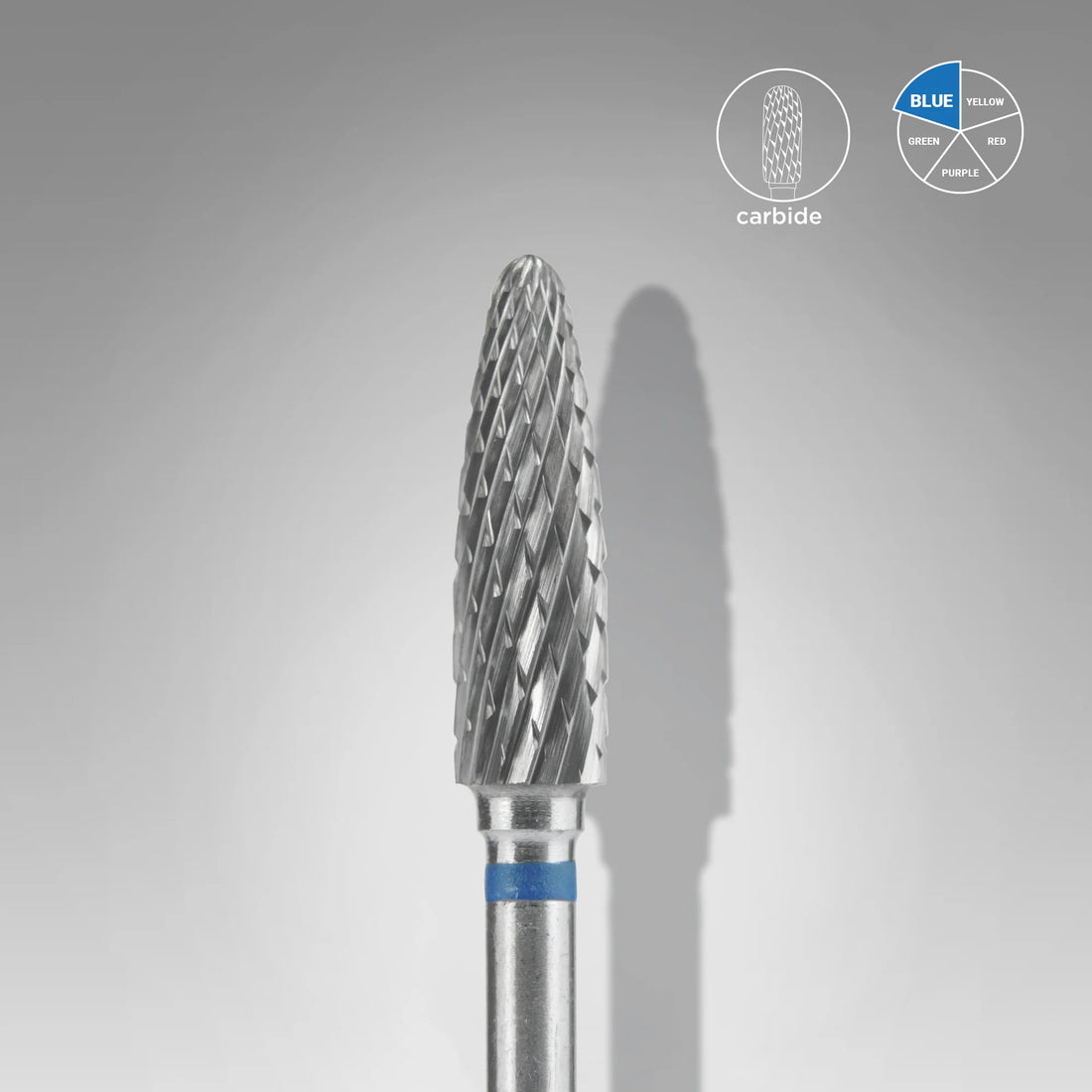 Embout carbure de maïs bleu maïs Diamètre de la tête EXPERT 4 mm / pièce de travail 14 mm - Staleks Pro
