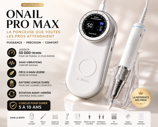 ONAIL Pro Max — Ponceuse professionnelle